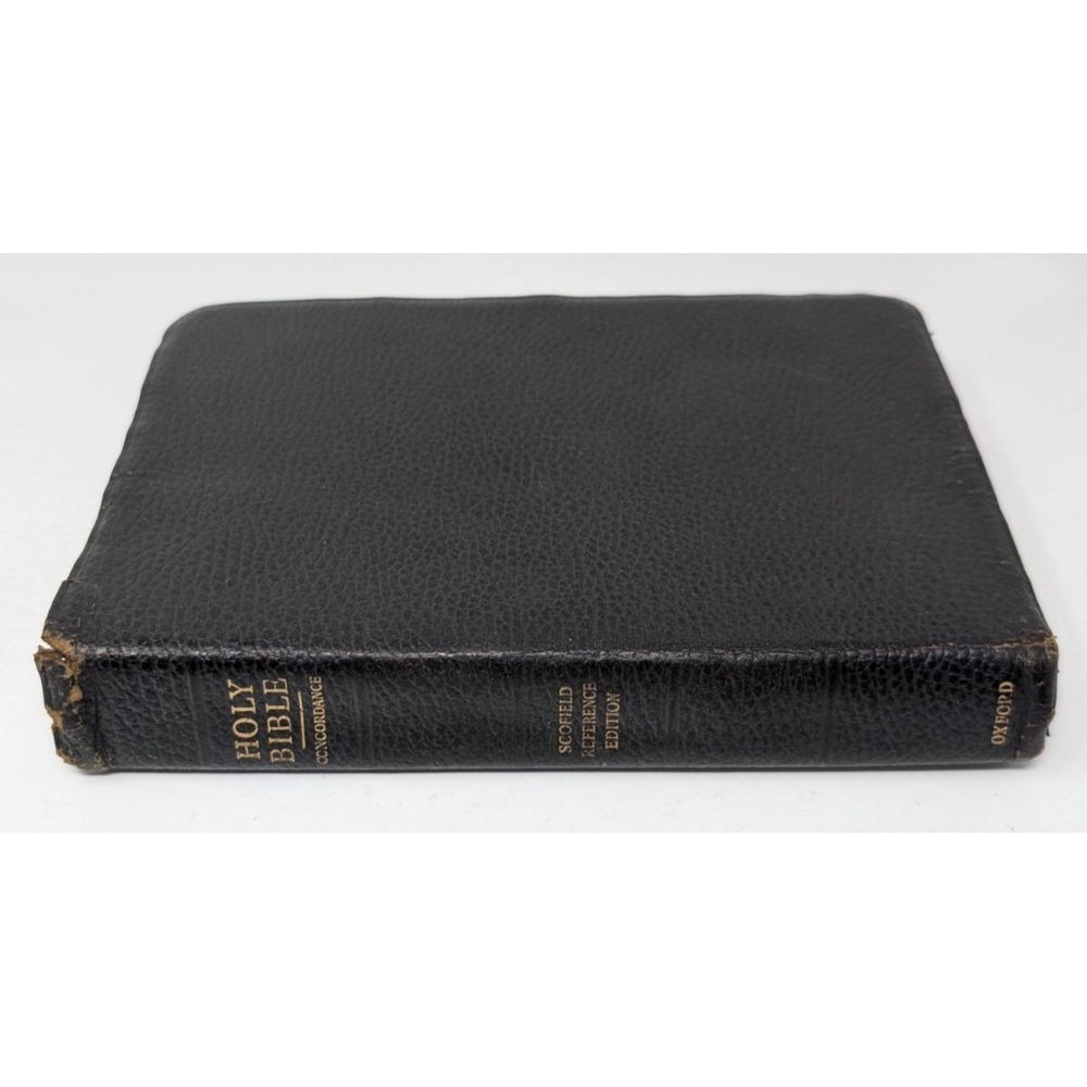 Oxford Scofield Reference Bible Marrakesh Persian Leather 1945 KJV 727X VTG